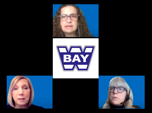 Winners of the 2021 School Board Election
(Top: Ms. Sandy Saltzstein;
Left to right: Ms. Pam Woodard, Ms. Anne Kearney)